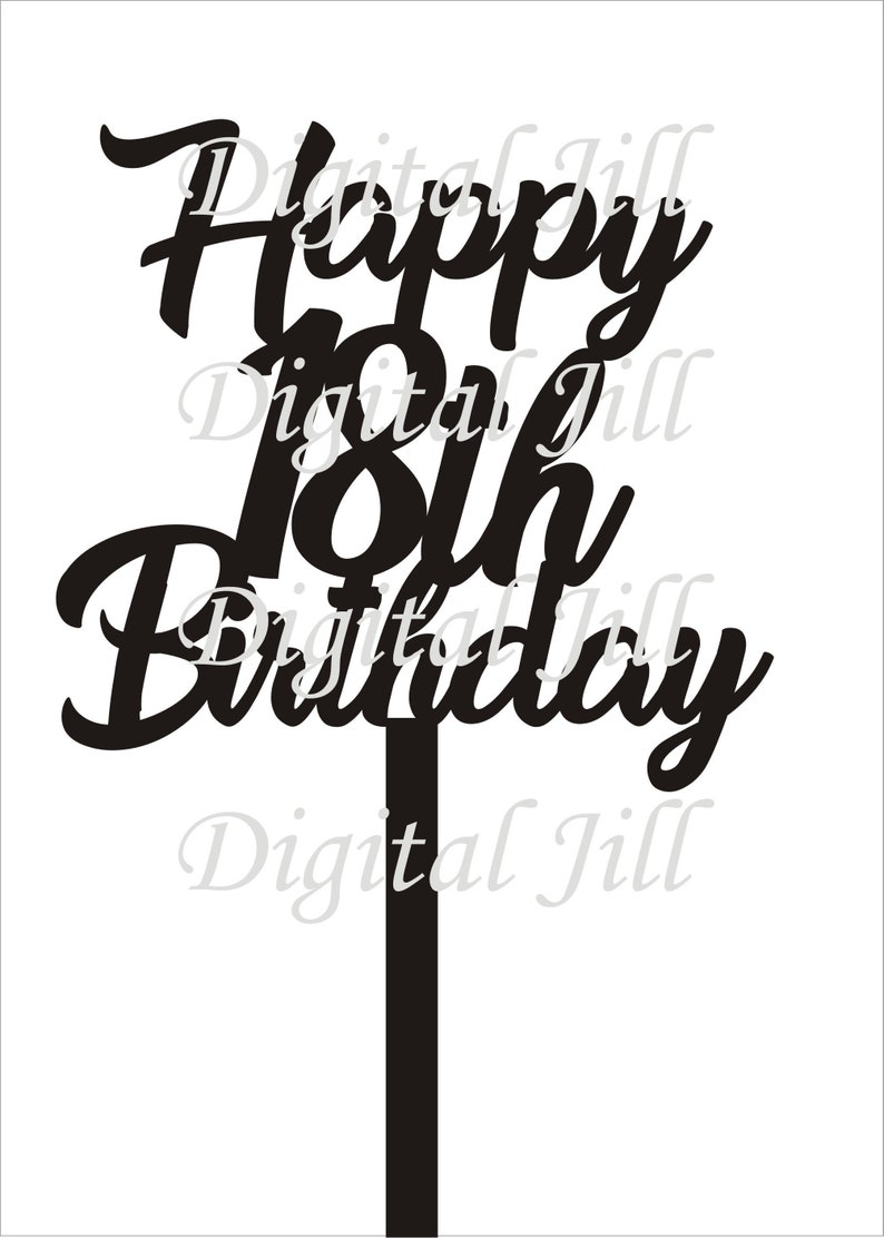 18Th Birthday Card Svg Free - 96+ Popular SVG Design