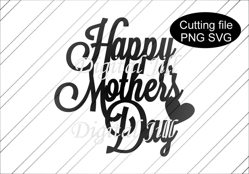 Download Mom Cake Topper Happy Mother S Day Cake Topper Svg Happy Mother S Day Cake Topper Png Mother S Day Digital Cake Topper Paper Party Kids Craft Supplies Tools Gkjwonosari Com