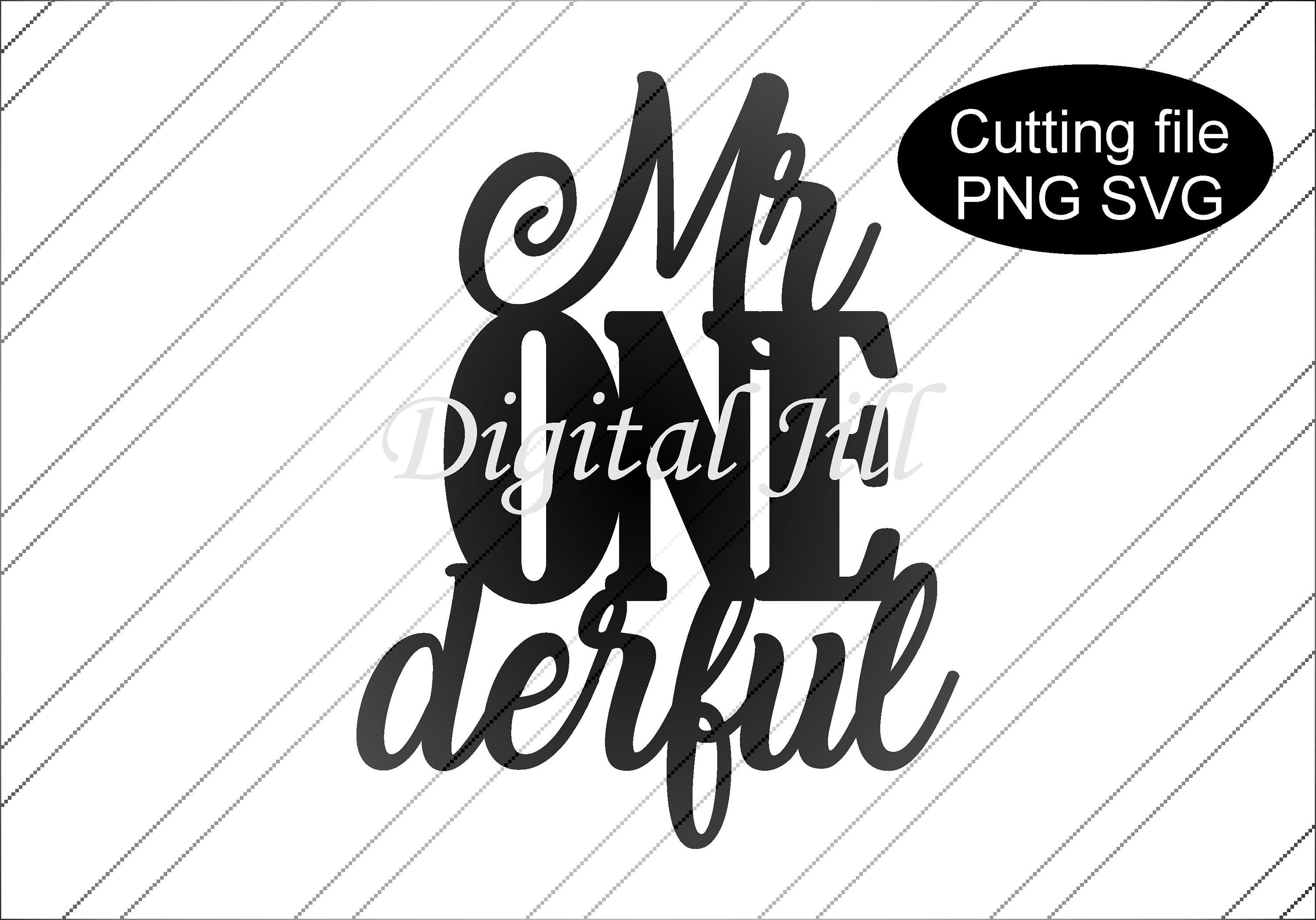 Mr onederful cake topper svg. 1er cumpleaños svg. Señor un
