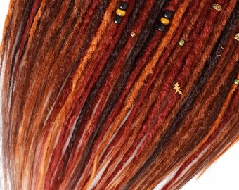used double ended dread extensions red used double ended dread extensions red