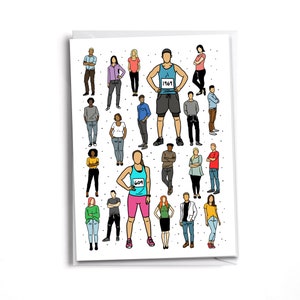 Dare to Be Different Card for a Runner | Ultra Marathon, Half-Marathon, 10K, 5K Card