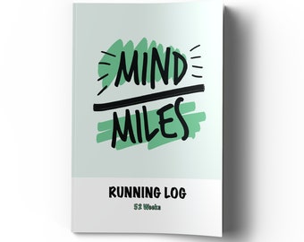 The 52-Week Running Log: Journal Workouts, Improve Your Runs and Be Inspired Run Journal