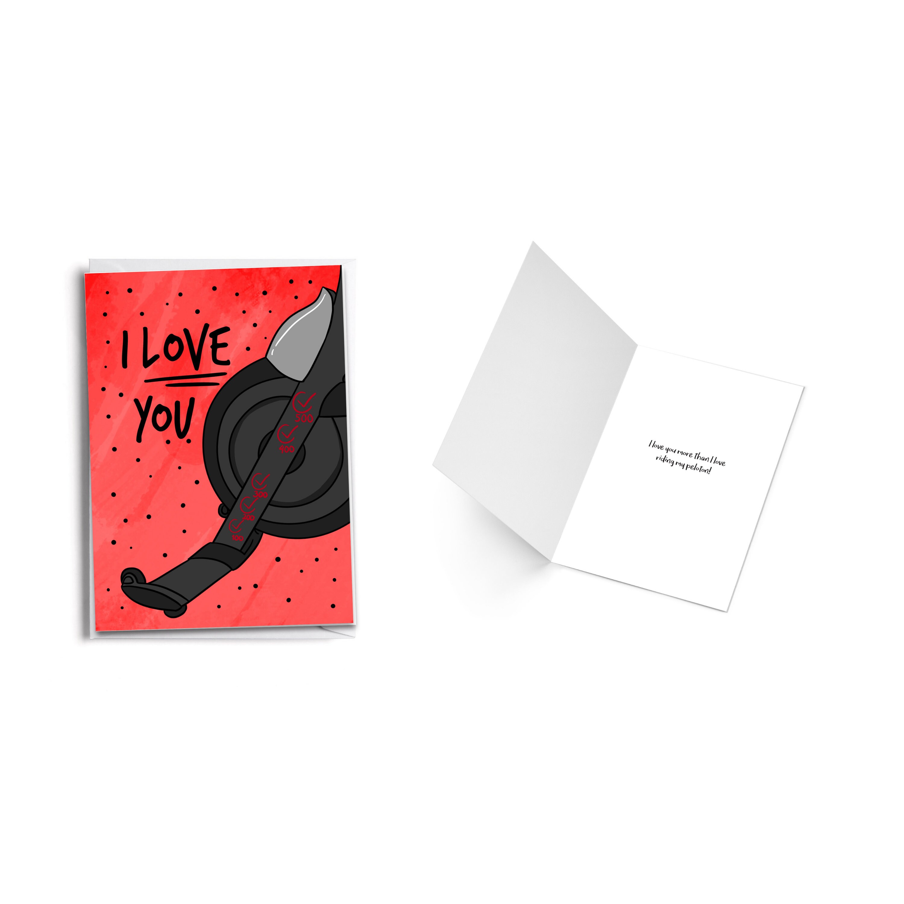 Peloton-Inspired Card Set 6 Cards Happy Birthday Love | Etsy