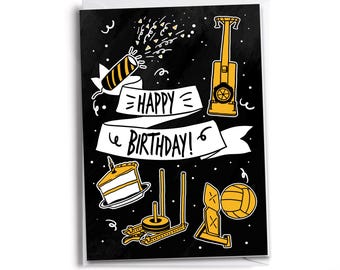 Birthday Card | Fitness Athlete – Gym-Inspired Celebration Card