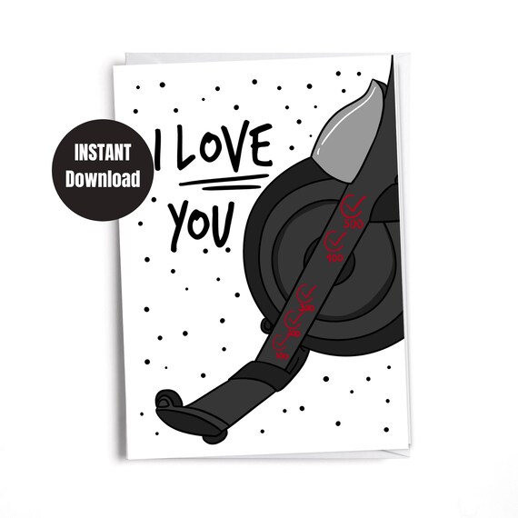 Printable Downloadable Card Digital Instant Download I | Etsy