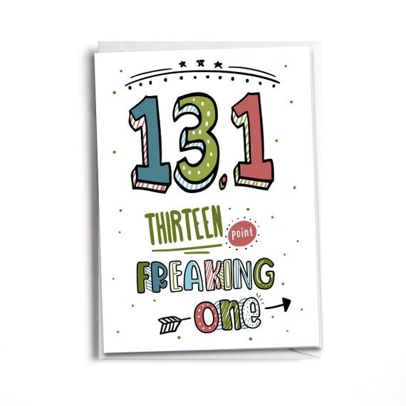 Thirteen Point Freaking One - Half Marathon 13.1 T-Shirt Thirteen Point Freaking One - Half Marathon 13.1 T-Shirt