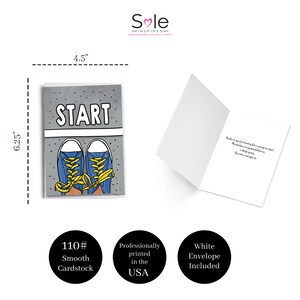 Card for a Runner | Card for a Walker | Courage to Start Card ...