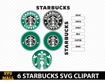 Starbucks Svg Logo Vector Cutting Files Coffee Emblem Siren Starbucks Svg Logo Vector Cutting Files Coffee Emblem Siren