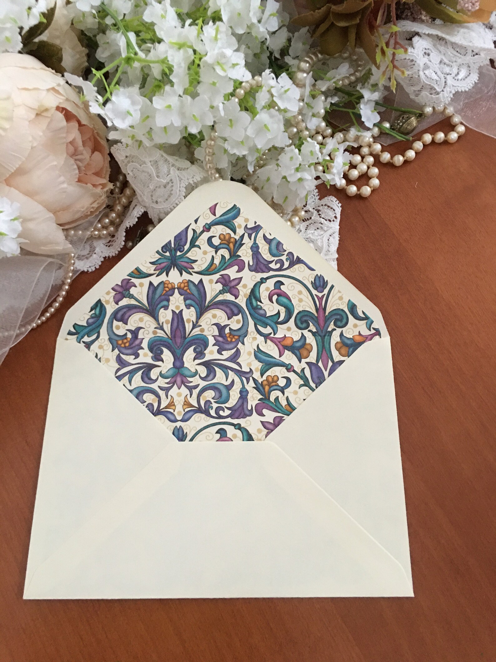 Envelopes Lined Envelopes Italian Lined Envelopes Etsy