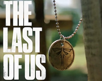 The Last of Us Firefly Pendant Necklace,  Game Fan Cosplay Jewelry, TLOU Firefly Symbol Necklace, Gamer Gift
