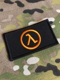 Half Life Lambda Morale Embroidered Patch Hook Fastener Backing product logo