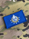 Helldivers 2 Earth Flag Embroidered Patch Hook Fastener Backing product logo