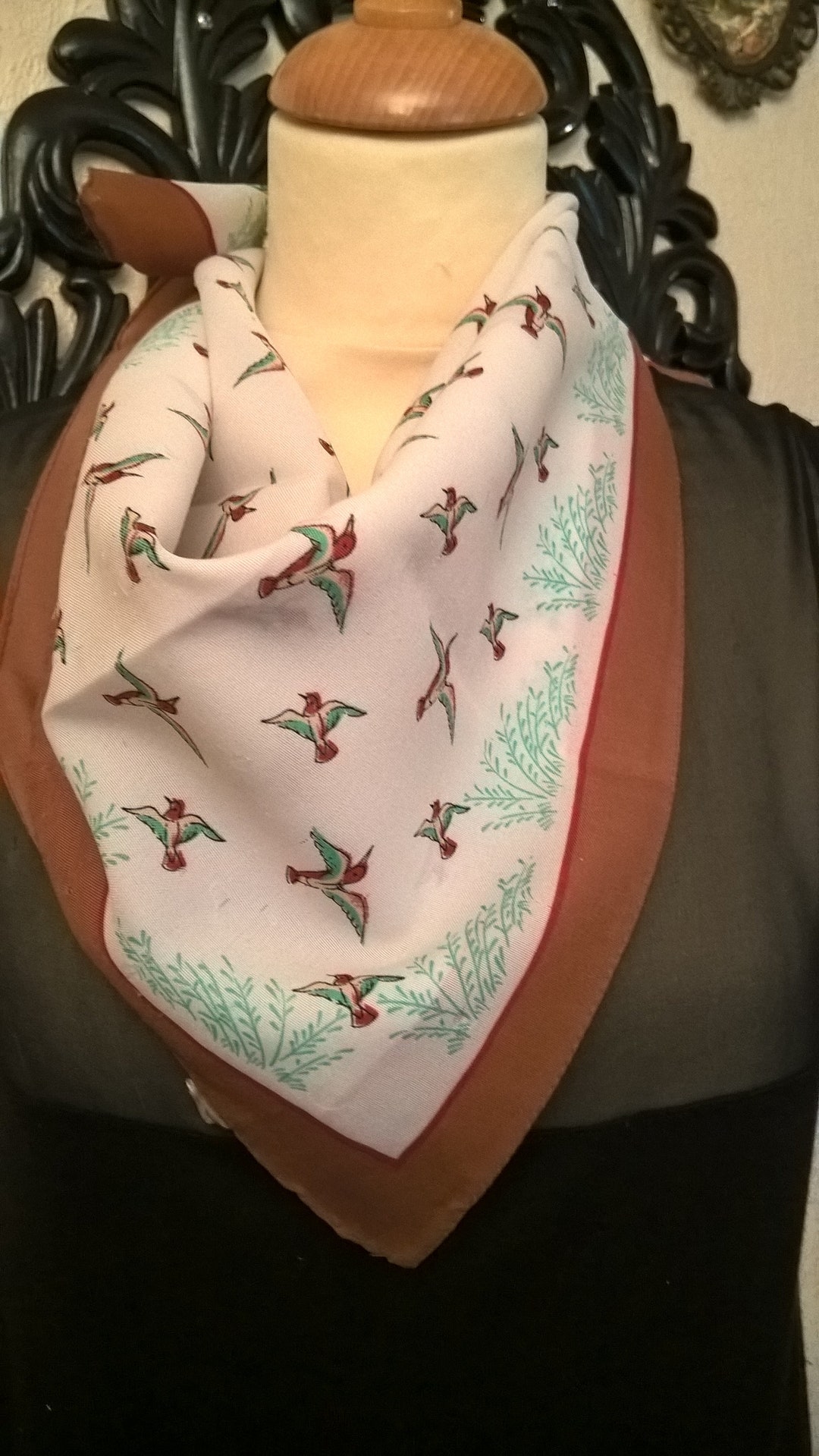 Foulards et mouchoirs carrés personnalisés Hijab en coton