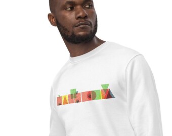 Sweatshirt Malmedy geometrique | hoodie bio | vêtement Malmedy | theÜ