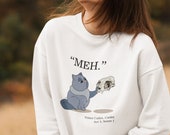 Sweatshirt Chat-kspeare | Sweatshirt chat drôle | Sweatshirt Shakespeare | Sweatshirt bio