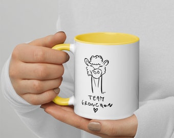 Colorful Gronchon Mug, Fun Lama Mug, Fun Llama, Funny Llama, Colorful Mug