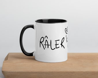 Mug Gronchon! Colorful mug llama moaning