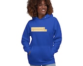Hoodie Overworked & Underpaid, hoodie unisexe, hoodie femme, hoodie maman, pull drôle, pika illustration