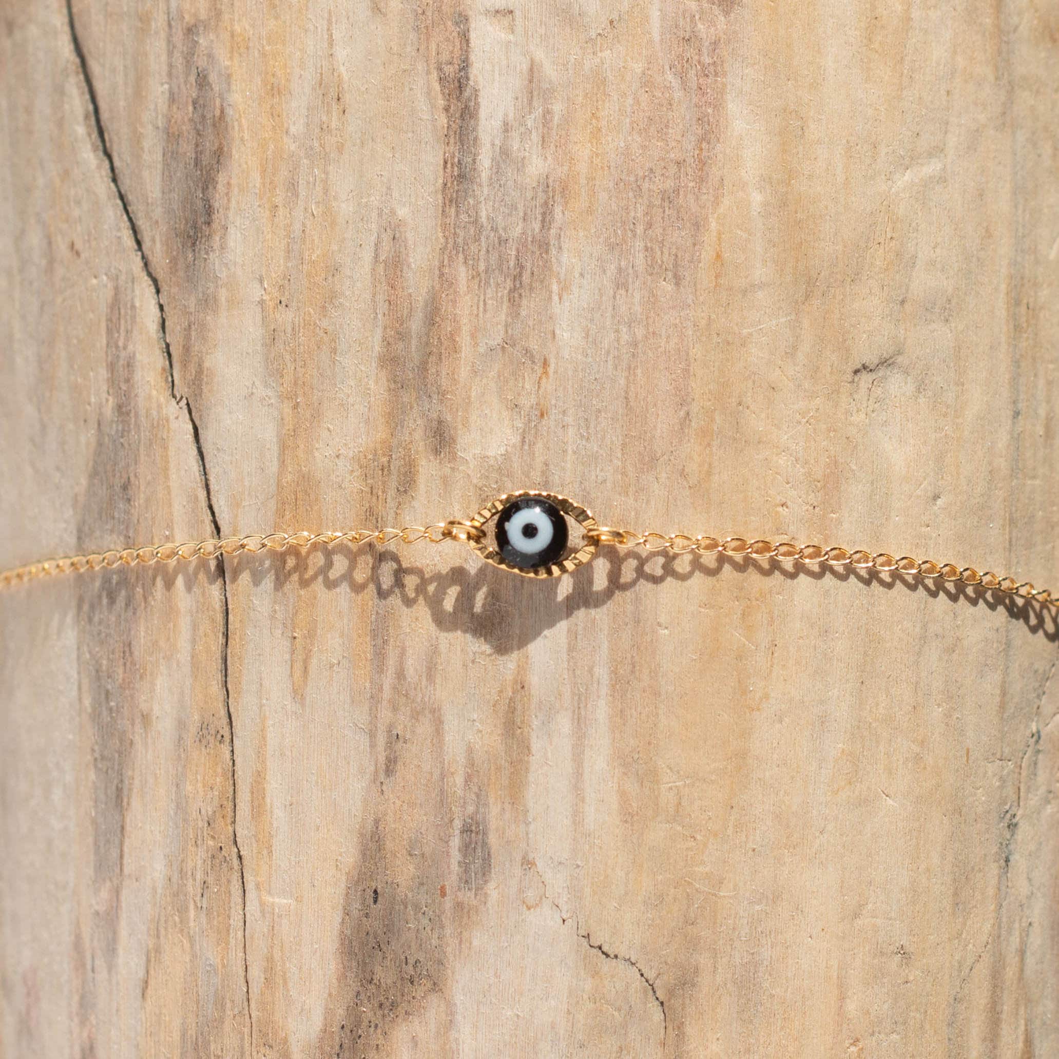 Bracelet émail Antique œil Grec protecteur - Ilabella Bijoux de créateur  semi precieux