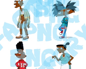 Download African american Rugrats Clip Art Bundle-Rugrats-Party | Etsy