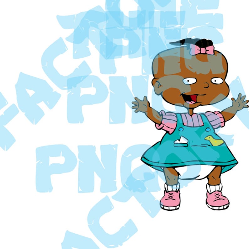 Download African American Rugrats Clip Art Bundle Rugrats Party Supplies Rugrats Birthday Rugrats Shirt Rugrats Bundle Rugrat