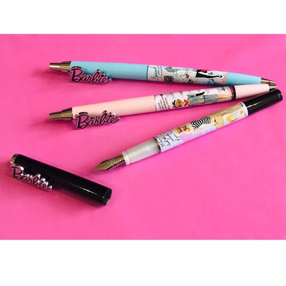 barbie pen set