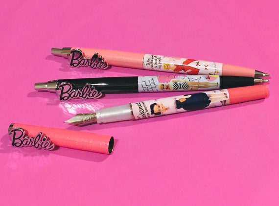 barbie pen set