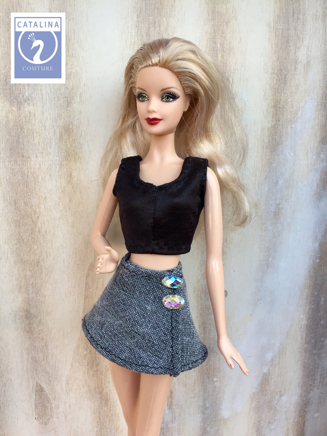 Barbie denim skirt Falda vaquera Barbie Jeans Barbie | Etsy