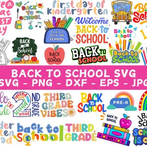 Happy First Day Of School SVG | First Day Of School SVG | School SVG | Back To School Svg | Teacher Svg | School Cut Files| School Quote Svg