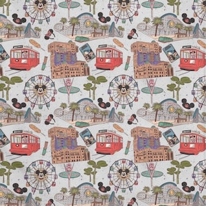 Magical Theme Park Velveteen Plush Blanket | Magic Mouse Baby Blanket | Large Disneyland Blanket