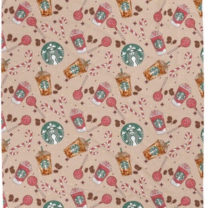 Starbucks Throw Blanket - Etsy
