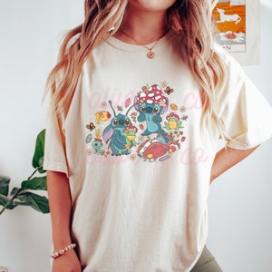 COMFORT COLORS Stitch Disney Shirt | Matching Stitch Shirt | Cute Stitch Shirts