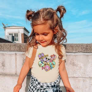 Chemise Mickey couleurs confort pour jeunes | Chemise Mickey et ses amis | Chemise Disney assortie