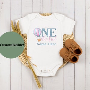 ONEderful World Onesie | Onederful World First Birthday Onesie | First Birthday Themes Onesie
