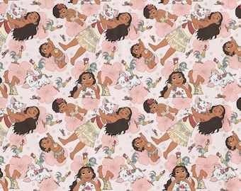 Manta de Moana y Pua / Linda manta Hei Hei / Manta decorativa para habitación de princesas de 50 x 60 / Regalos de cumpleaños de 60 x 80