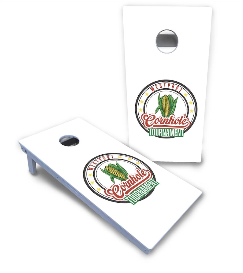 custom logo cornhole