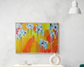 Abstract Painting I Wall decor I Oil painting I Canvas artwork I Interior design I Birthday gift I Abstraction art