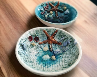 Coral reef I Handmade Bowl I Fruit bowl I Housewarming Gift I Center piece I Birthday gifts