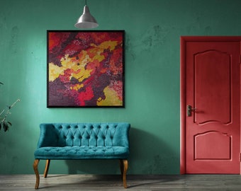 Abstract Painting I Oil's I Canvas Art I Expressionism I Modern Painting I Wall Art on Canvas