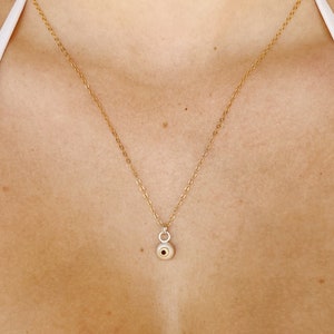 Red Diamond and 18k Gold Pendant
