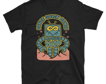 ダンスギャビンダンスマザーシップグラフィックデザインTシャツ
