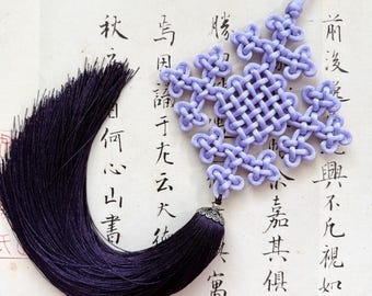 One-of-a-Kind | Four Seasons of Good Fortune | 中國結 「四季如意」 | Lavender
