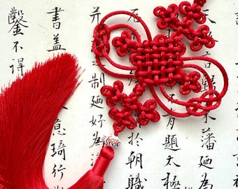 Nó chinês sofisticado PERSPECTIVAS PROMISSORAS 中國結「前景如意」