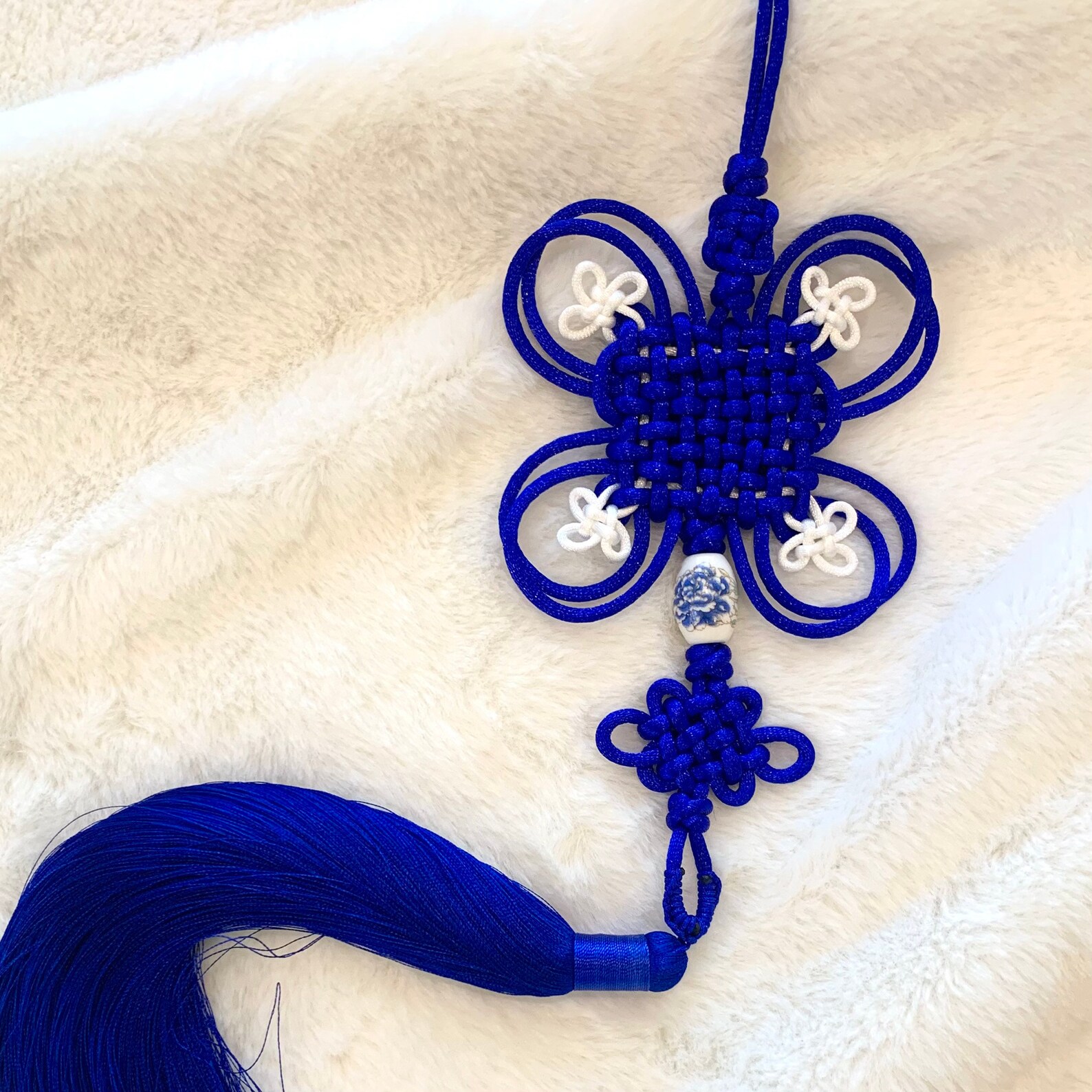 Chinese knot tassels Etsy