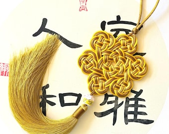 Blooming Fortune｜花开纳福｜中國結｜金錢結｜High-end Chinese Knot