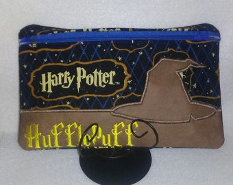 Harry Potter Hufflepuff Zipper Pouch