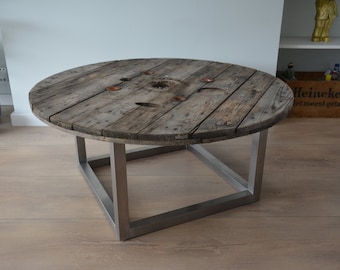 Industrial coffee Table Stainless Steel