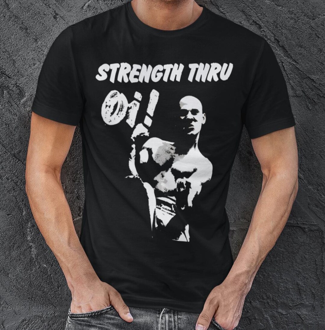 Strength Thru Oi! T-shirt Skinhead Punk Oi - Etsy