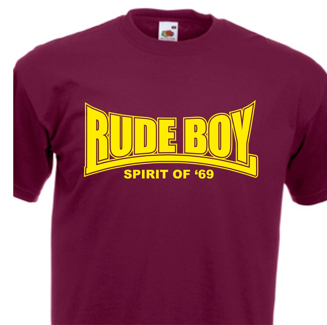 Rude Boy Tshirt Spirit of 69 Oi Ska Punk Skinhead SXXL Etsy