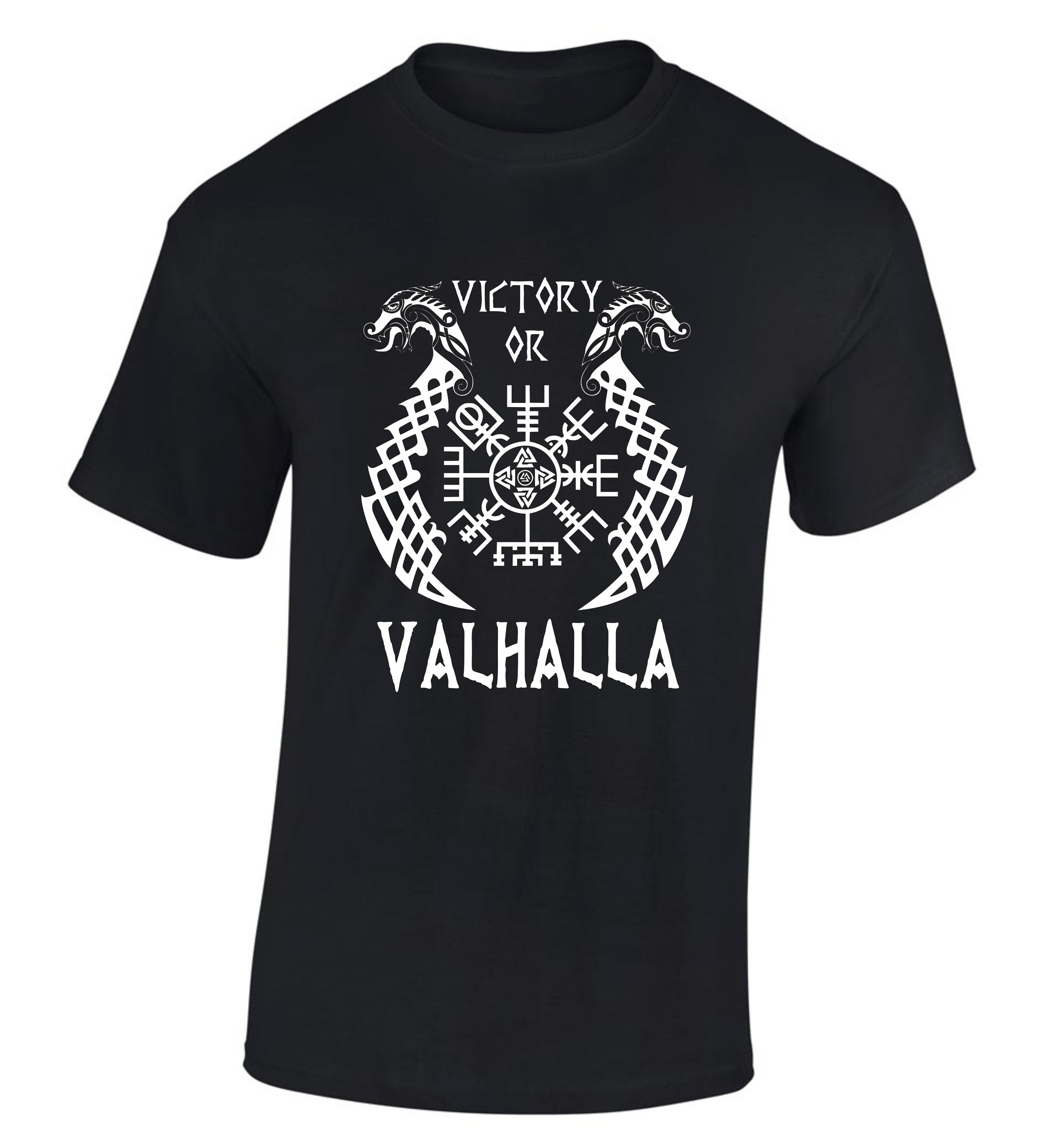 Victory or Valhalla T-shirt Viking Pagan Thor Odin - Etsy UK